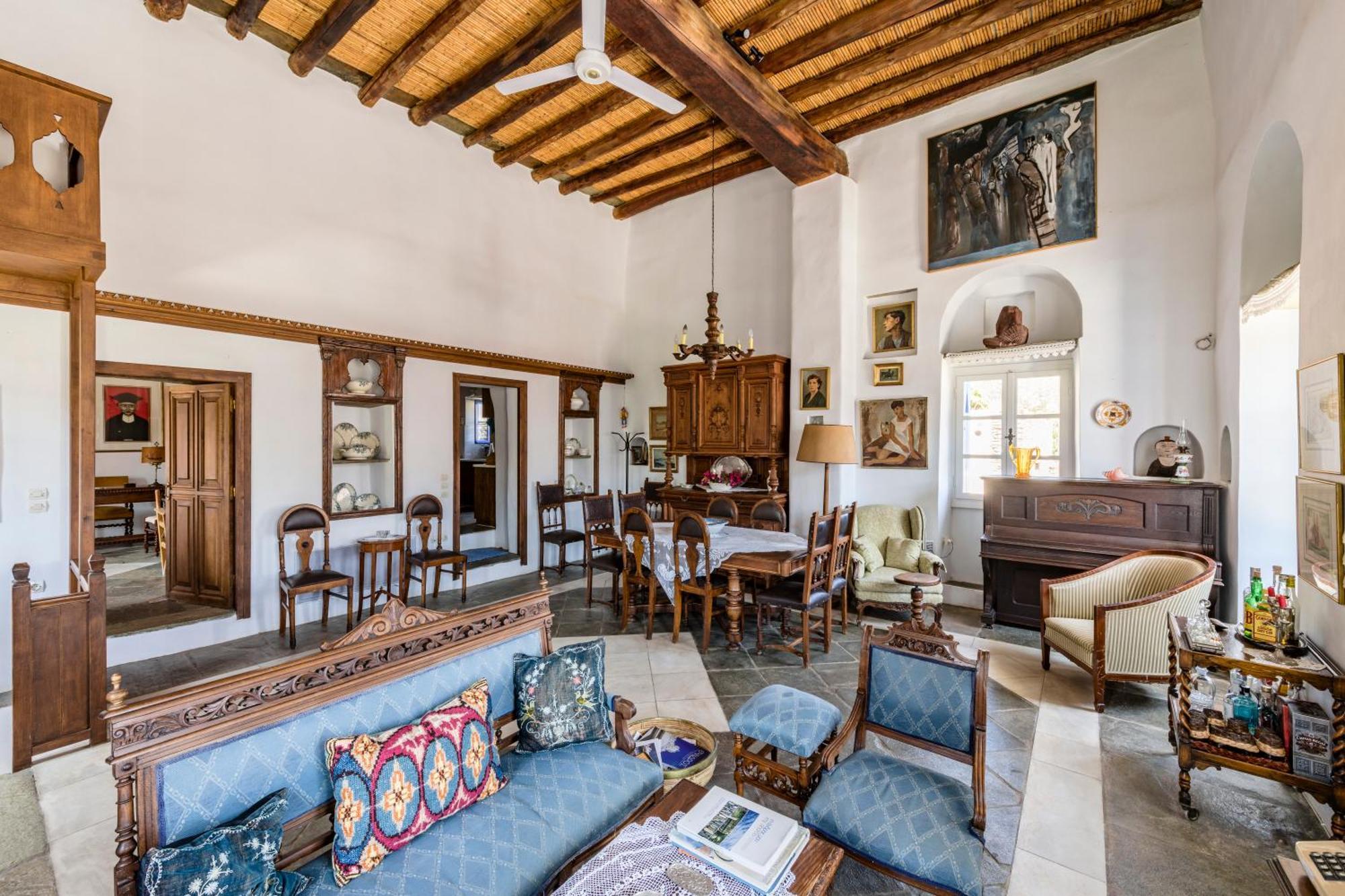 Anezas Mansion Stone-Built Traditional Villa Khónias Eksteriør billede