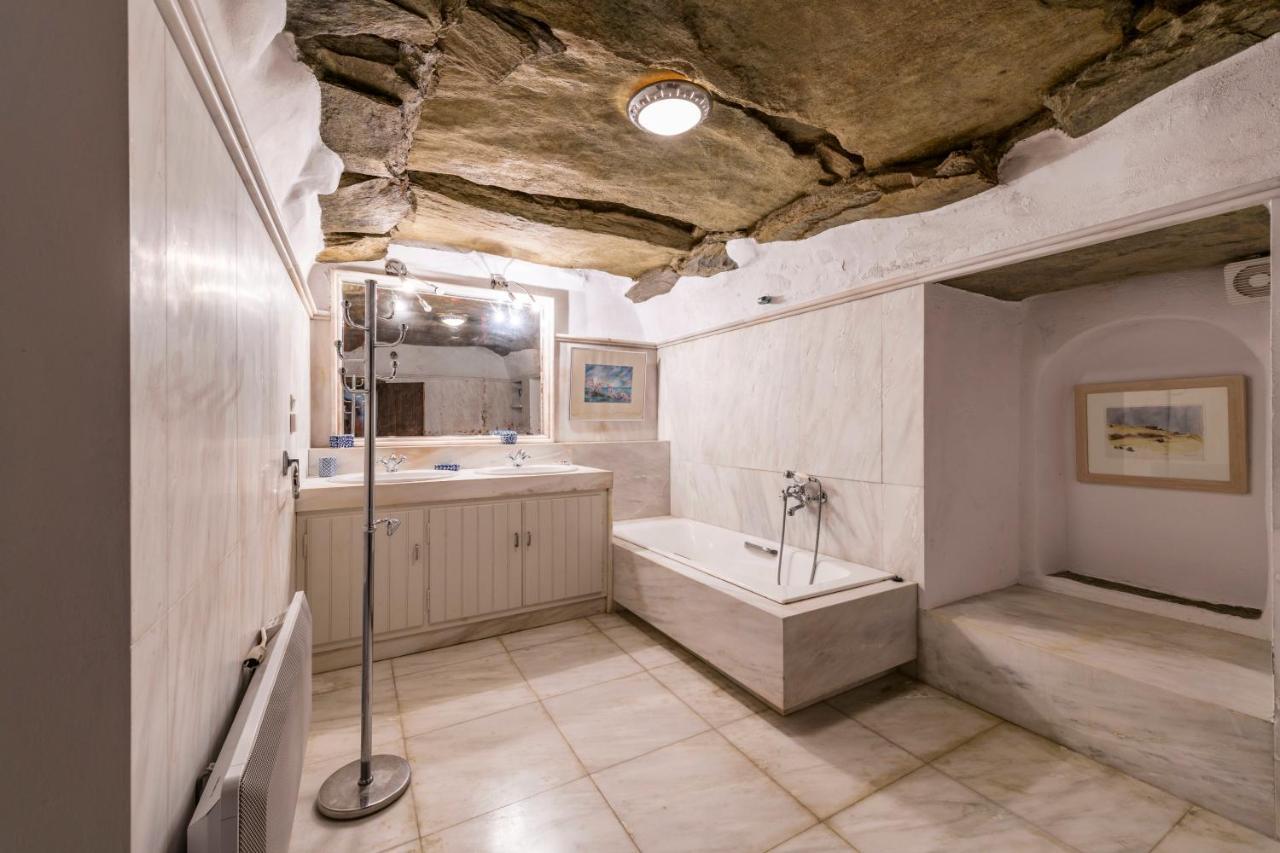 Anezas Mansion Stone-Built Traditional Villa Khónias Eksteriør billede