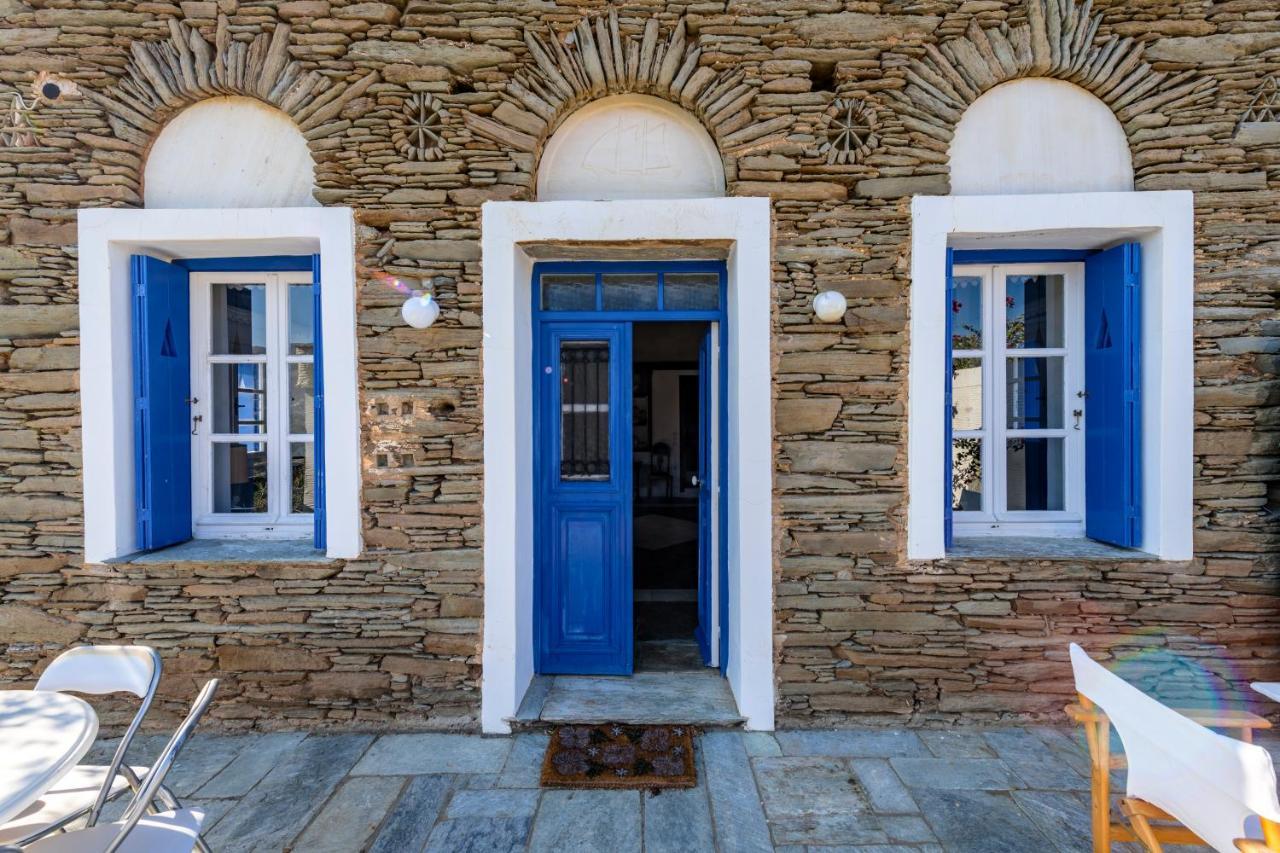 Anezas Mansion Stone-Built Traditional Villa Khónias Eksteriør billede
