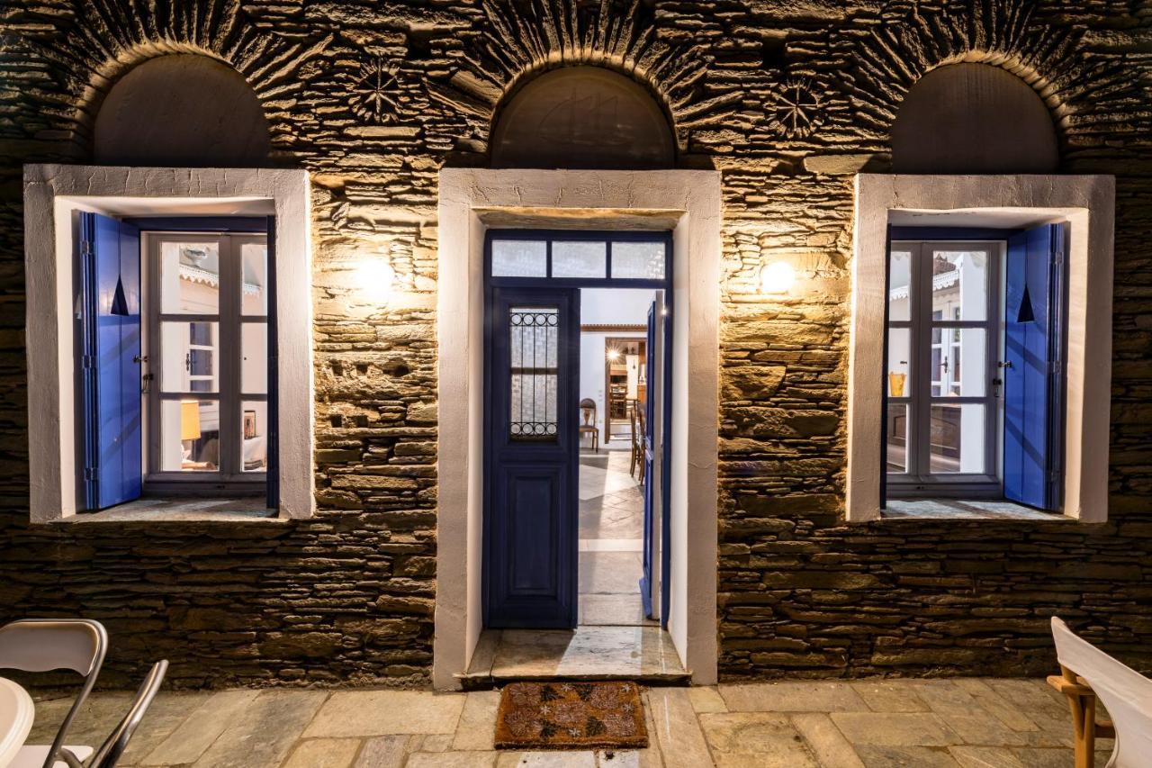 Anezas Mansion Stone-Built Traditional Villa Khónias Eksteriør billede
